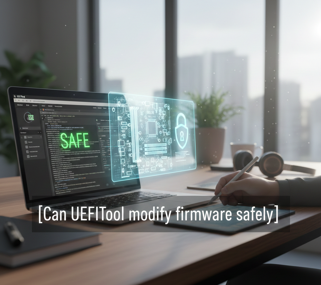 Can UEFITool modify firmware safely