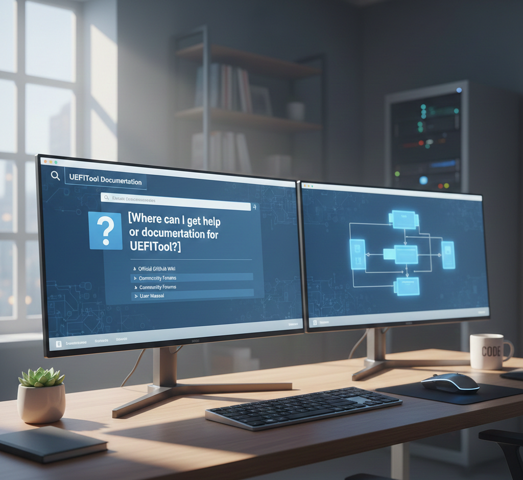 Where can I get help or documentation for UEFITool
